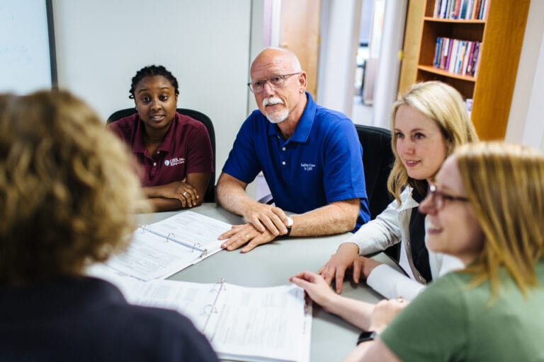 Safety-Care staff meeting