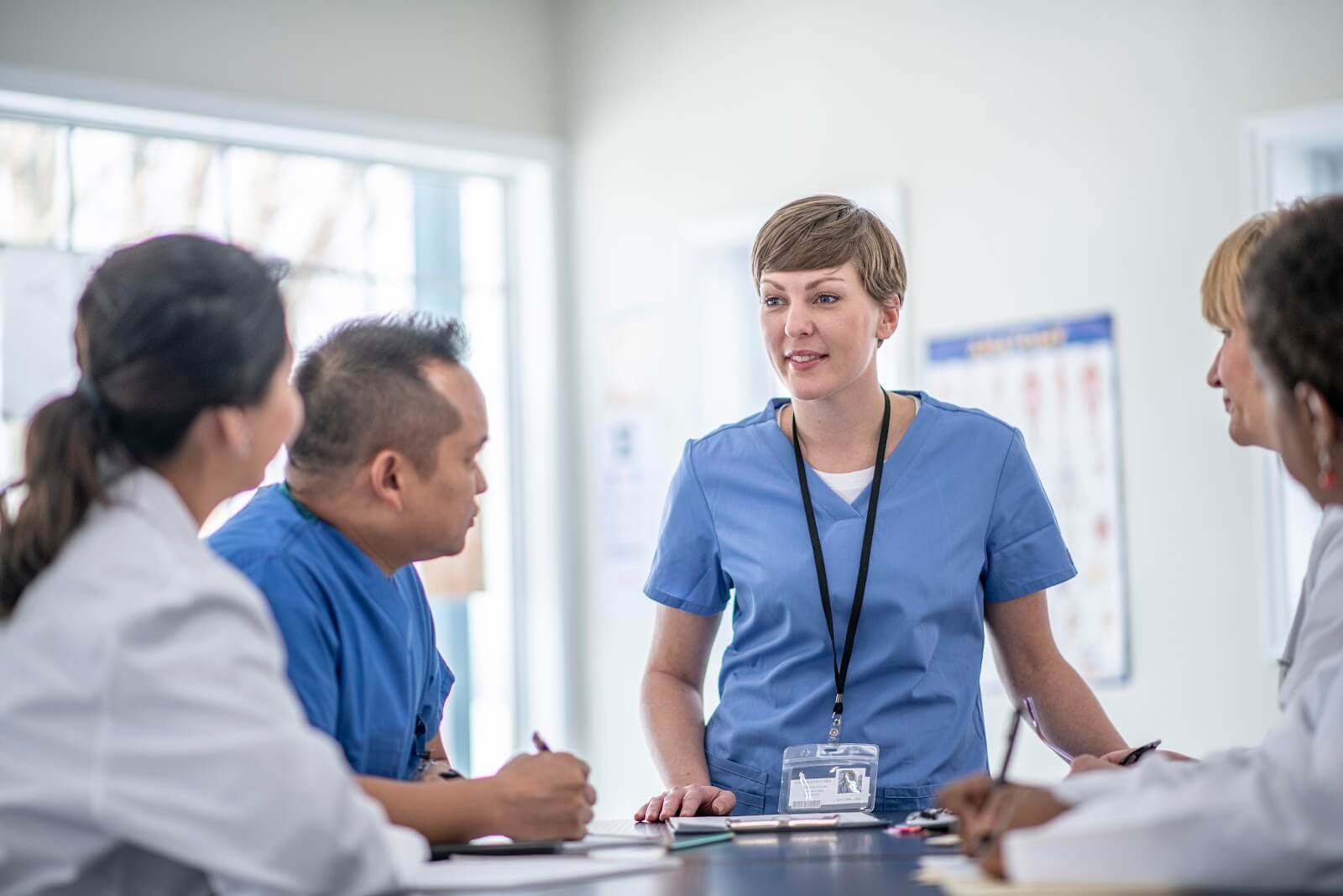group of Safety-Care certified healthcare professionals